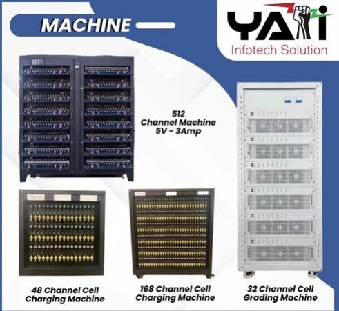 512 Channel Lithium Cell Grading Machine