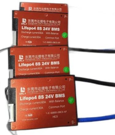 DALY LiFePo4 8S 24V 60A Waterproof Battery Management System - BMS Protection Board