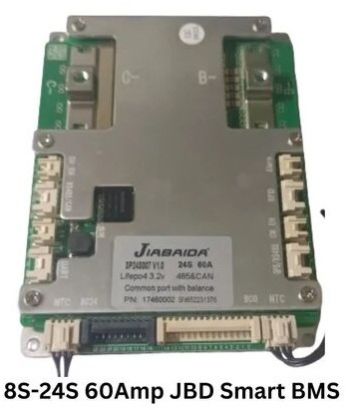 Jbd 8s To 24s 60amp Lipo4 Smart Bms