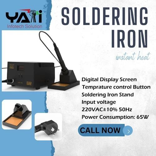 Manual Soldering Iron, Power : 60 W, Weight : 2 Kg