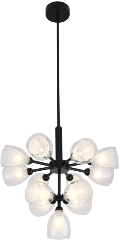 BLACK AND WHITE CHANDELIER
