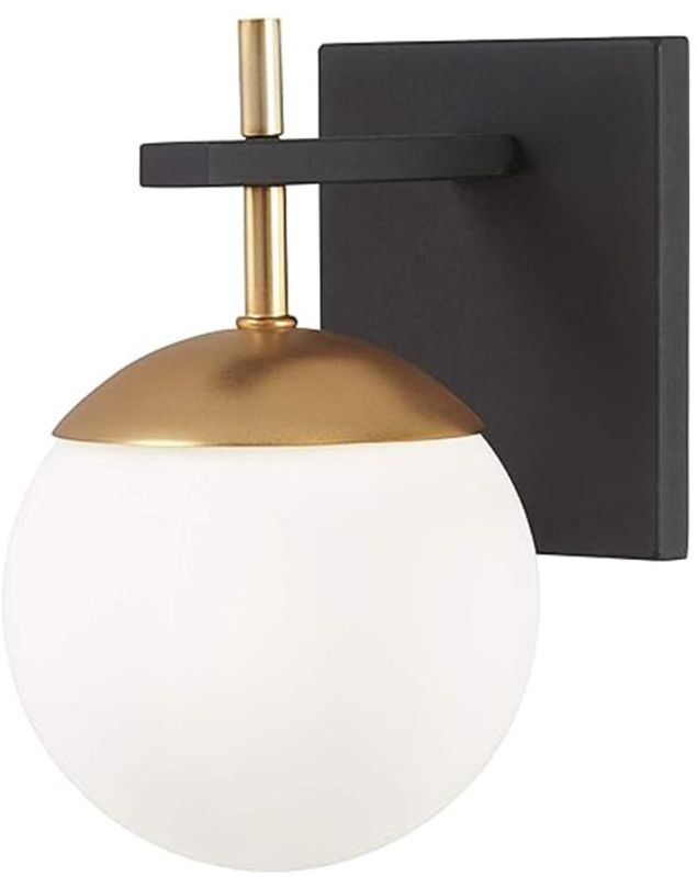 BLACK GOLD WALL SCONCE
