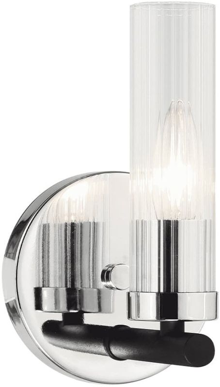 CHROME WALL SCONCE