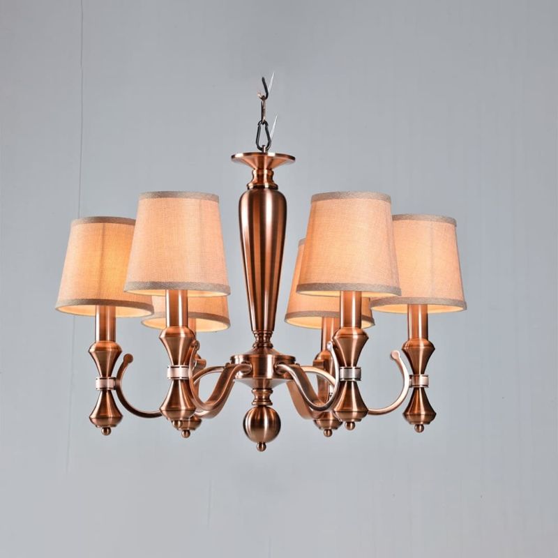 COPPER ELEGANT CHANDELIER