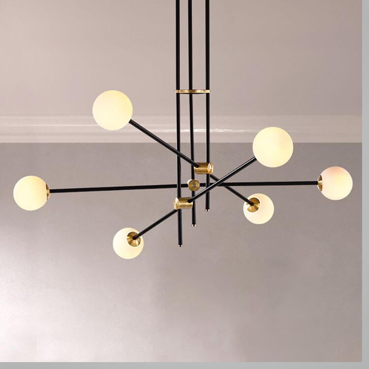GEOMETRIC LINE CHANDELIER