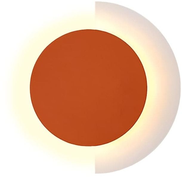 ORANGE AND WHITE WALL LIGHT