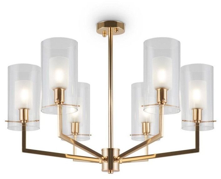 ROD-MOUNTED CHANDELIER