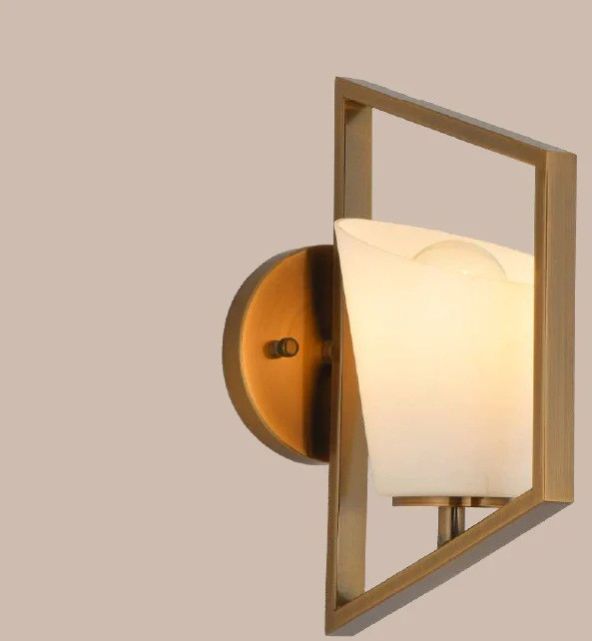 SLANTED FRAME WALL LIGHT