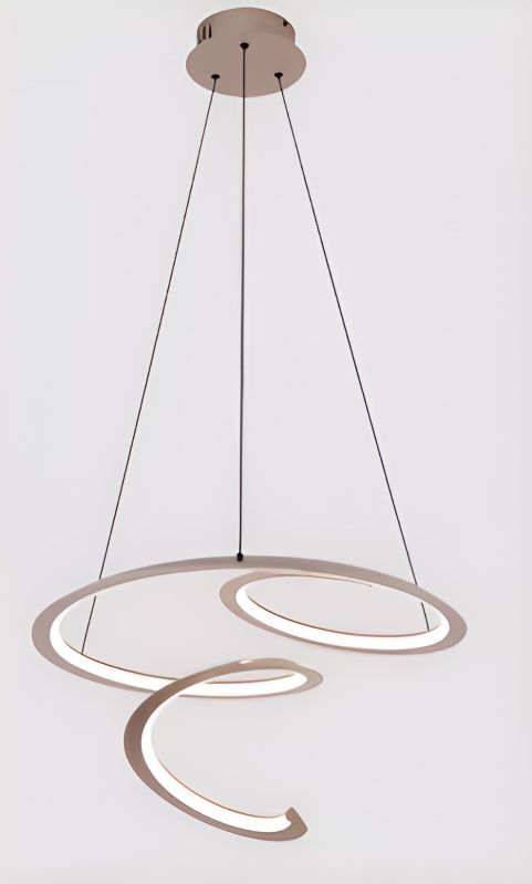 SPIRAL SHAPE HANGING LIGHT