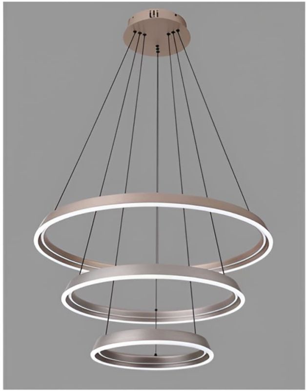 THREE RING CHANDELIER