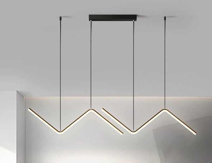 ZIGZAG WAVE CHANDELIER