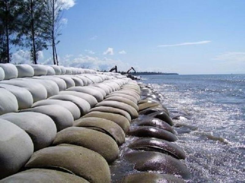 Geobags For River Bank