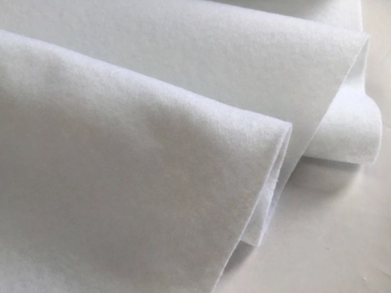 Polyester White Adhesive Felt