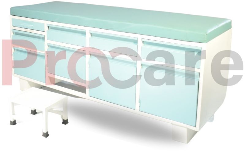 Full Examination Couch 4 Drawer 4 Cabinet