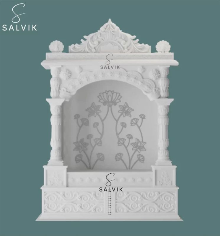 Carved White Marble Stones Temple