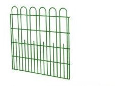 Steel Bow Mesh Fencing, Color : Black
