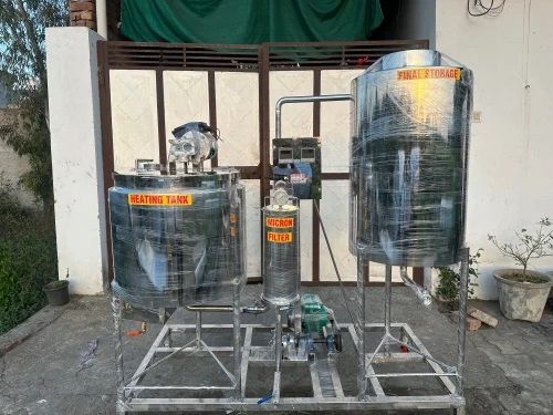 Semi Automatic Honey Filtration Plant