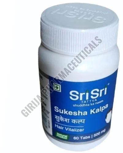 Sri Sri Sukesha Kalpa Hair Tablets, Grade : Medicine Grade