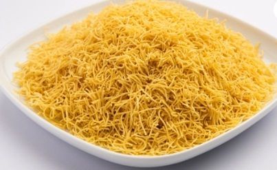 Sadha Sev Namkeen, Color : Golden Yellow For Ready-to-eat Snack