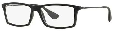 Plain Polished Fiber Vol Matthew Optical Frame, Color : Black