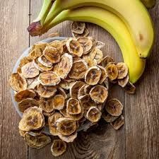 Dried Banana, Color : Yellow for Snack