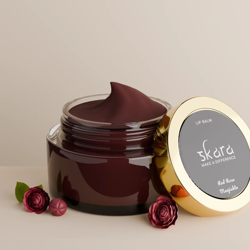 Red Rose Manjishta Lip Balm
