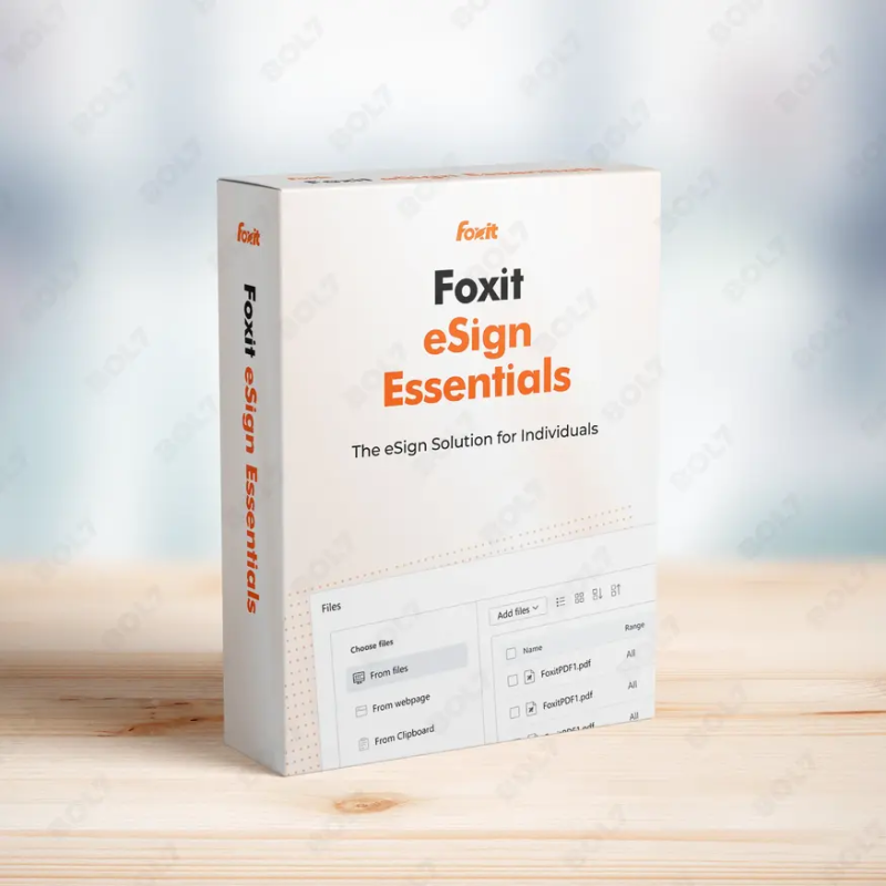 Foxit Esign Essentials - 1 Year Software