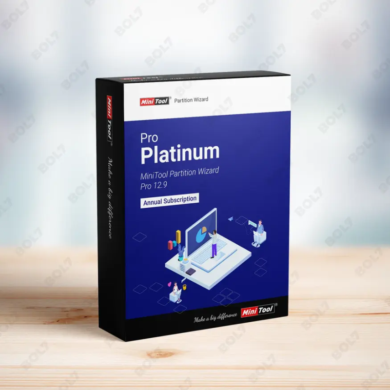 Minitool Partition Wizard Pro Platinum Annual Plan Software