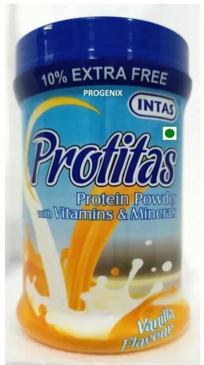 Vanilla Flavour Intas Protein Powder