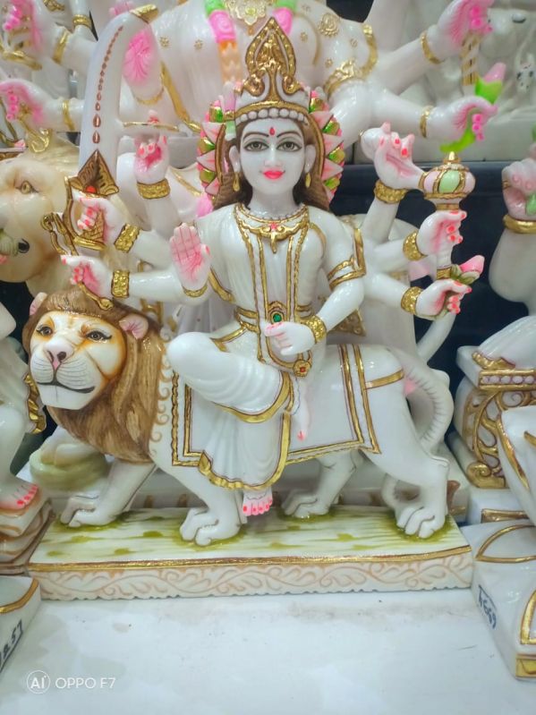 Marble Durga Murti