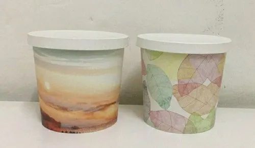 900 Ml Paper Container with Paper Lid