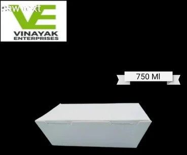Square Paper Food Box 750 Ml