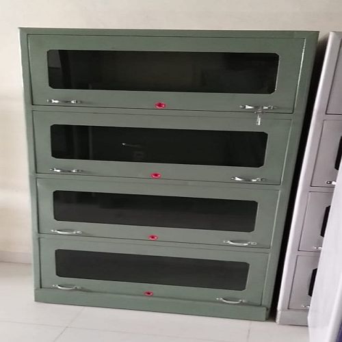 4 Shelves Mild Steel Bookshelf