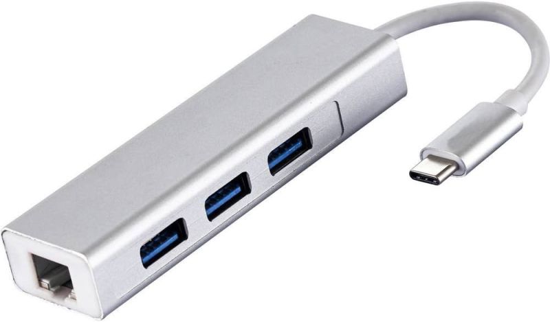 USB 3.0 3-Port Hub & Gigabit Ethernet Adapter
