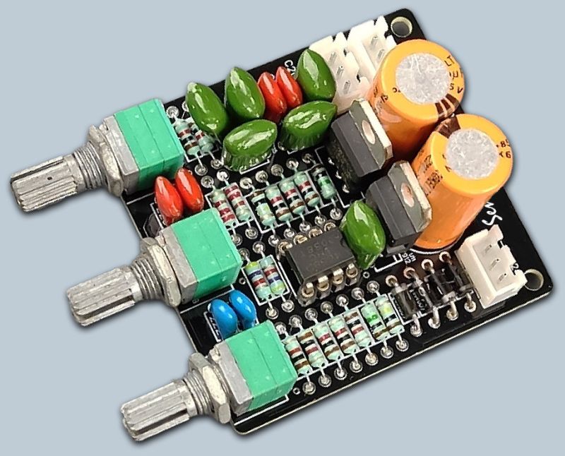 SentriX Audio Dual Channel 2-Band Tone Control Board