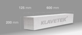 Klavetek AAC Blocks - 24 Inch X 10 Inch X 5 Inch