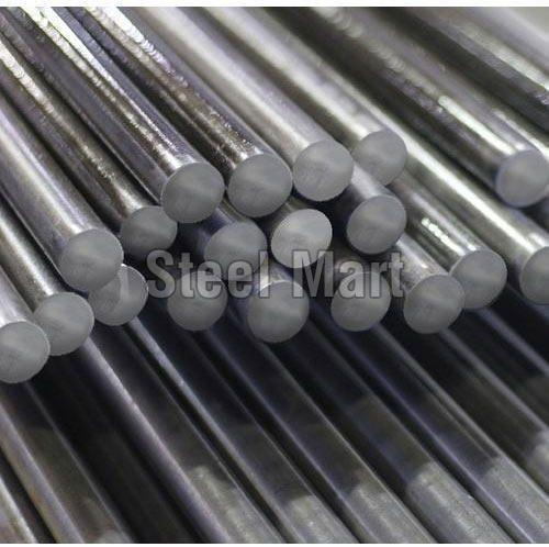 Non Poilshed EN 16E Carbon Steel Round Bar, Color : Silver