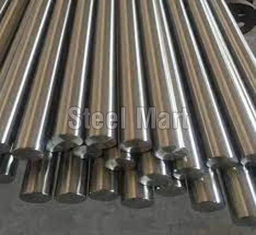 Polished Grade 7 Titanium Round Bar, Color : Silver for Industrial Use