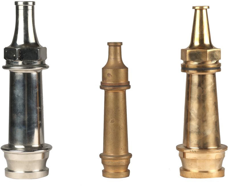 John Morris Jet Nozzle Brass Fire Hose Nozzle Instantaneous