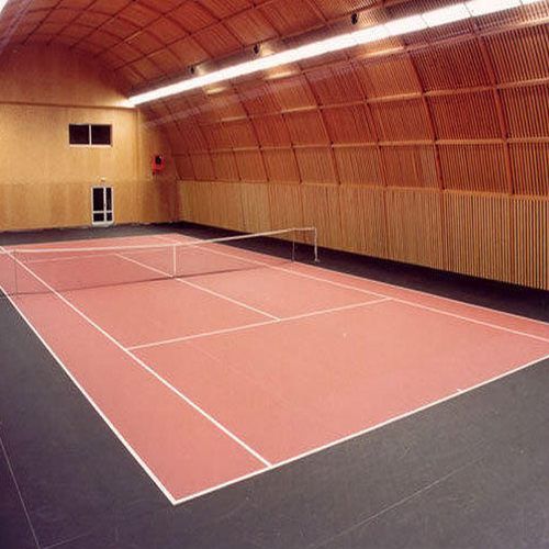 Glossy Tennis Court Floorings