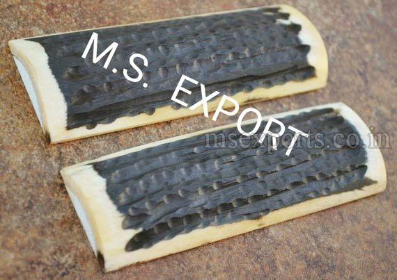 Bone Jigged Knife Handle