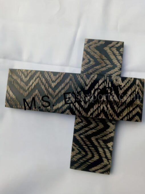 Snake Pattern Buffalo Horn Scale