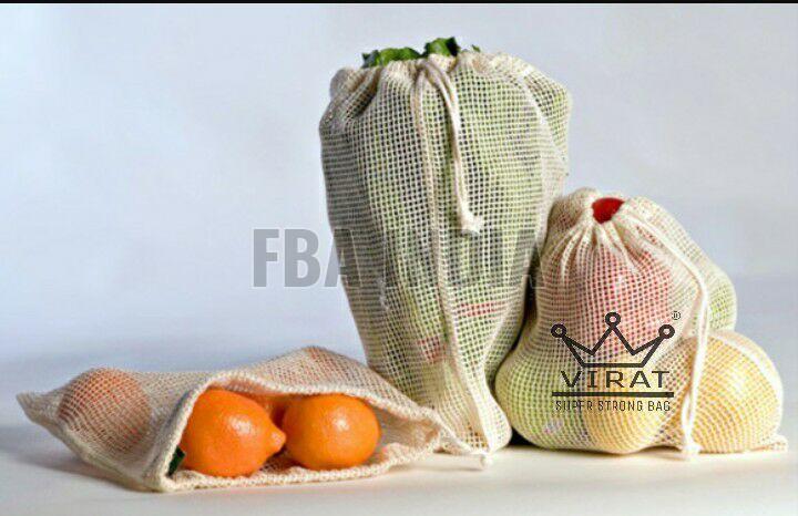 Cotton Mesh Bags
