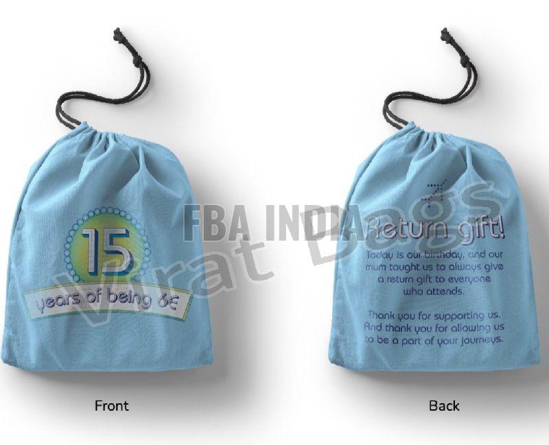 Digital Print Drawstring Bag