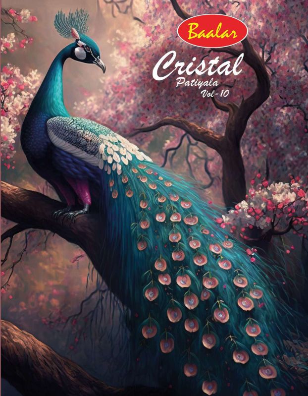 Baalar Cristal vol10 Patiyala Salwar Suit