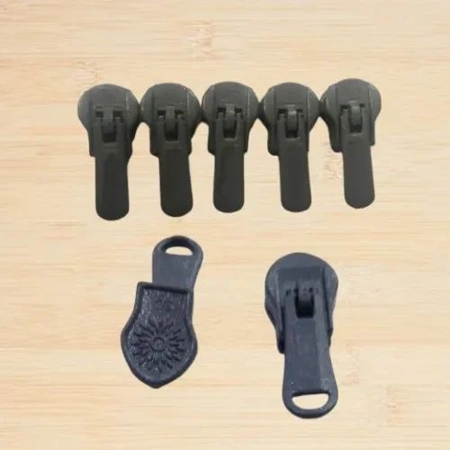 Plain Polished Metal CFC Pinlock Zipper Sliders for Garments, Cushions