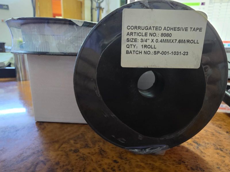 Graphite Corrugated Tape Adhesive