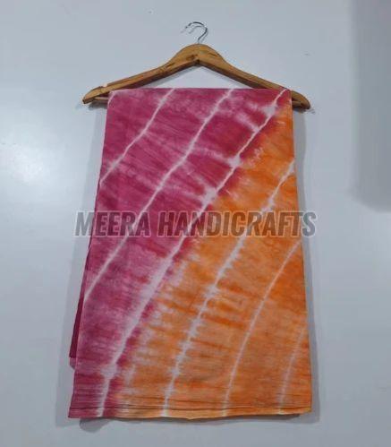 92*88 Cotton Shibori Tie Dye Fabric, Brand Name : Meera Handicrafts