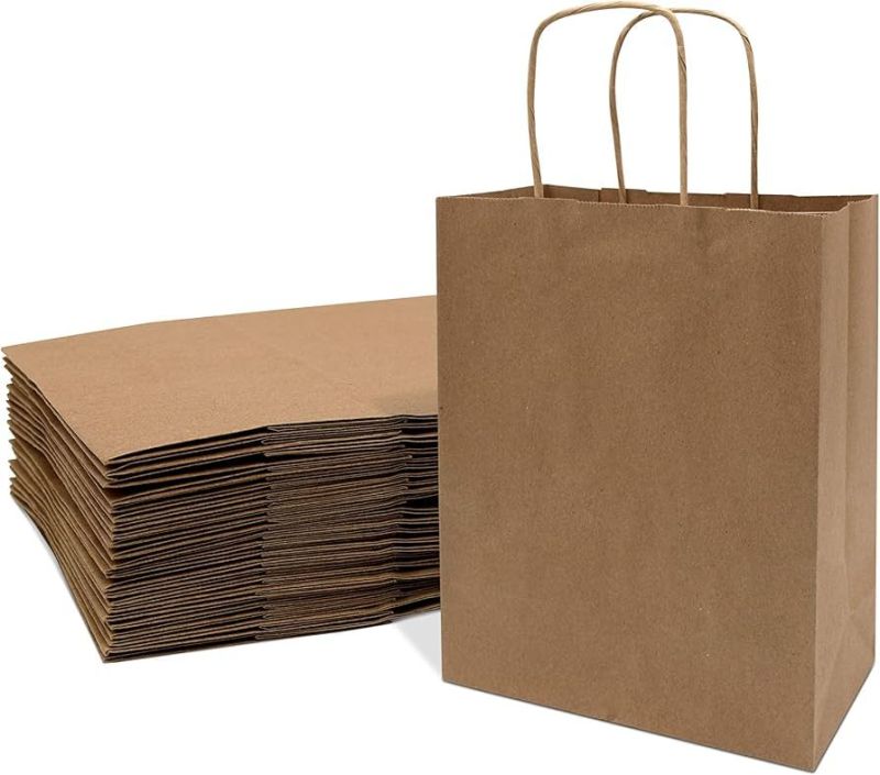 Brown Plain Kraft Paper Bag