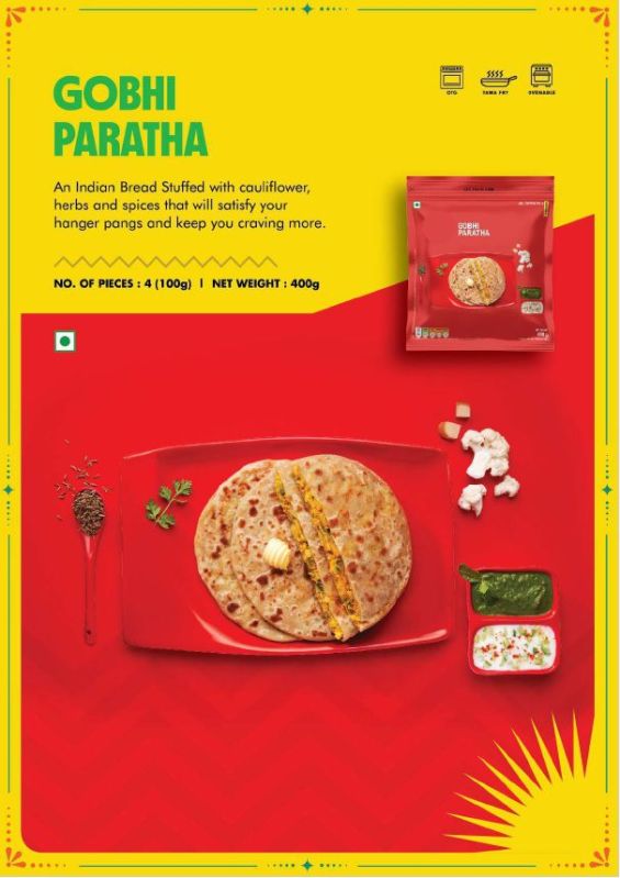Gobhi Paratha Ready To Eat Food